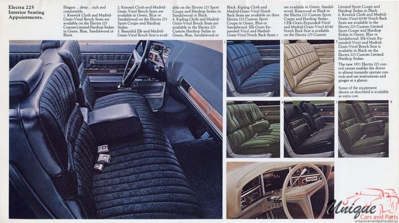 1971 Buick All Models Car Brochure Page 5